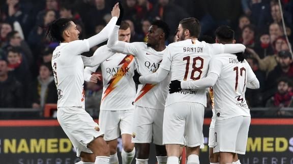 Roma go fourth with win that deepens Genoa crisis