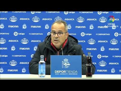 Rueda de prensa de Álvaro Cervera tras el RC Deportivo vs Cádiz CF (1-0)