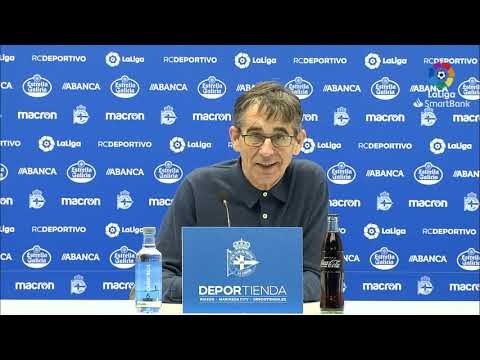 Rueda de prensa de Fernando Vázquez tras el RC Deportivo vs Cádiz CF (1-0)