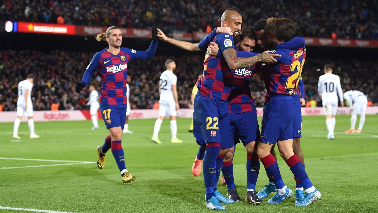 Messi 8/10, Puig 7/10 as Barca win Setien's debut