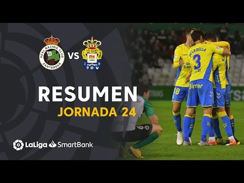 Resumen de Real Racing Club vs UD Las Palmas (1-1)