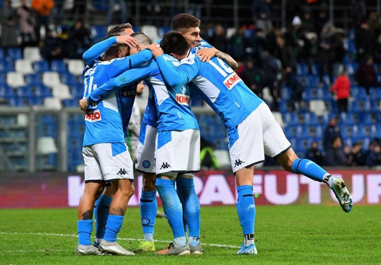 NAPOLI: MONDAY TRAINING AHEAD OF LAZIO GAME