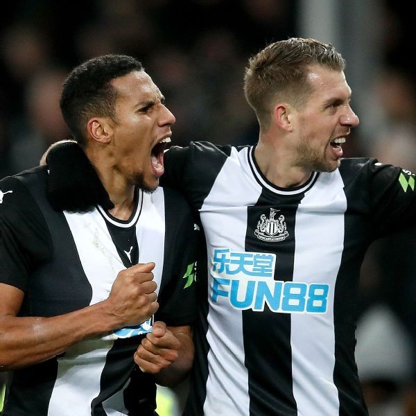 Newcastle rally from two down for Everton draw