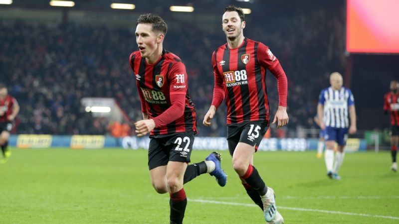 Bournemouth break four-game losing streak with 3-1 win over Brighton