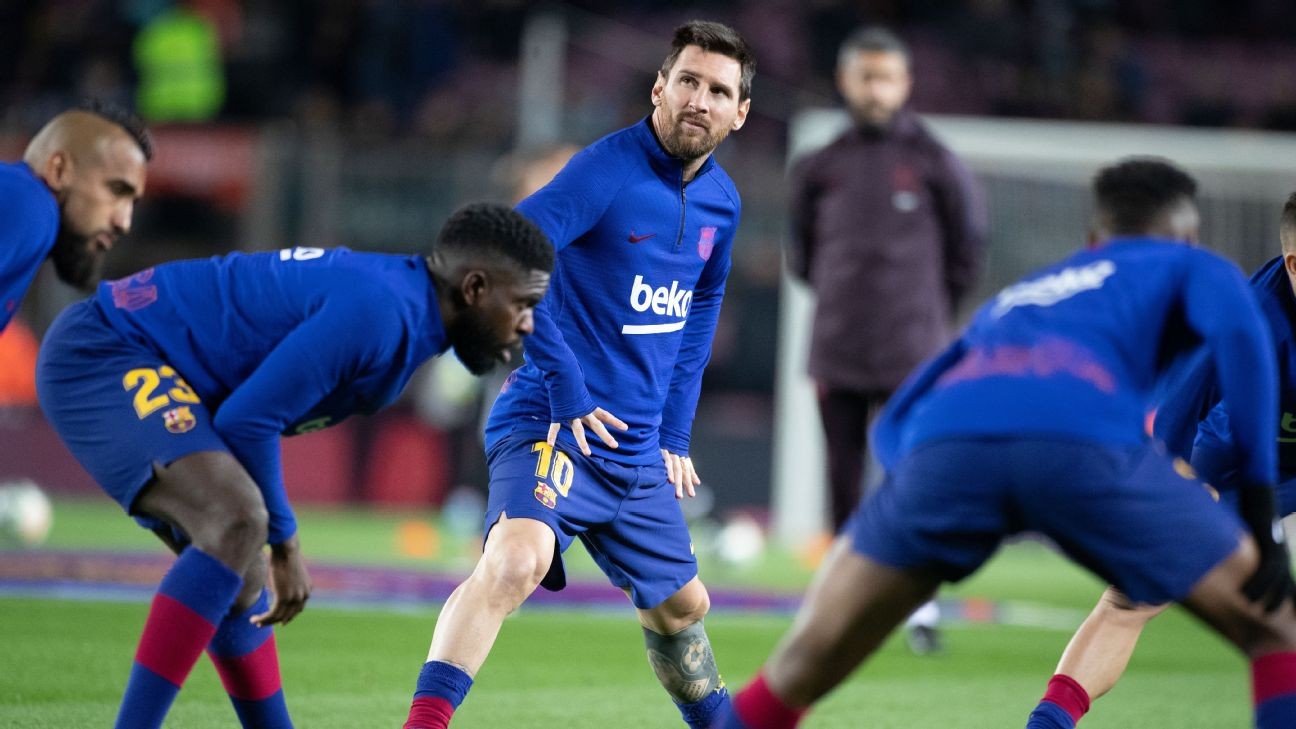 At Barcelona it's Lionel Messi, Pique and the players who hold the power, not the manager