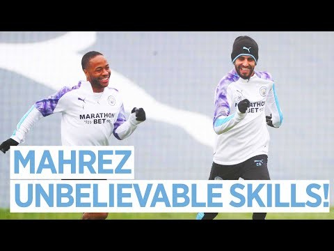 MAHREZ CHEWING GUM VOLLEYS?! | Post Sheffield United Training