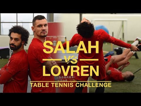 Salah vs Lovren: Lunar New Year Table Tennis Challenge