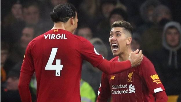 Wolves 1-2 Liverpool: Roberto Firmino scores late winner for leaders
