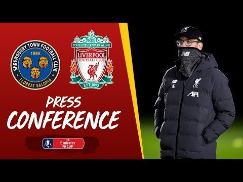 Jürgen Klopp's pre-FA Cup press conference | Shrewsbury Town