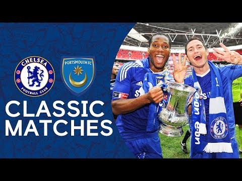 Chelsea 1-0 Portsmouth | Didier Drogba Secures Chelsea Double | FA Cup Classics 2010