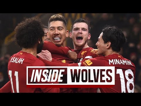 Inside Molineux: Wolves 1-2 Liverpool | TUNNEL CAM