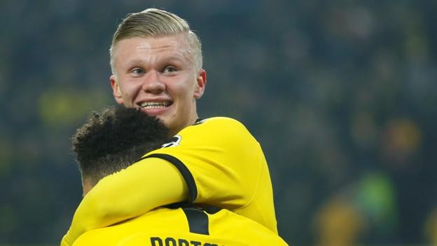 Erling Braut Haaland scores two more in Dortmund win over Cologne