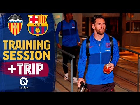 Last workout and trip to Valencia ahead of LaLiga match