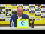 Rueda de prensa Pepe Mel tras el UD Las Palmas vs CD Tenerife (0-0)
