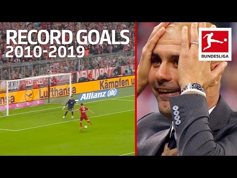 Top 10 Best Record-Breaking Goals of The Decade 2010-2019 - Lewandowski, Volland, Alcacer & More