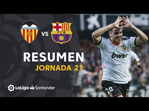 Resumen de Valencia CF vs FC Barcelona (2-0)