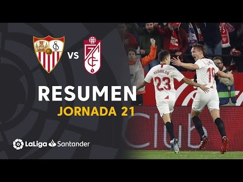 Resumen de Sevilla FC vs Granada CF (2-0)