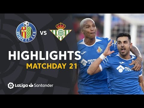 Highlights Getafe CF vs Real Betis (1-0)