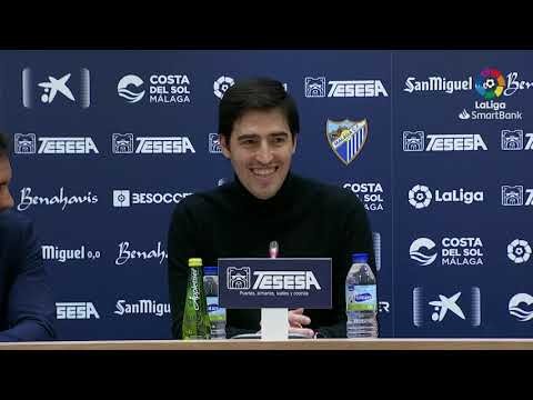 Rueda de prensa de  Andoni Iraola tras el Málaga CF vs CD Mirandés (2-2)