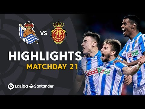 Highlights Real Sociedad vs RCD Mallorca (3-0)