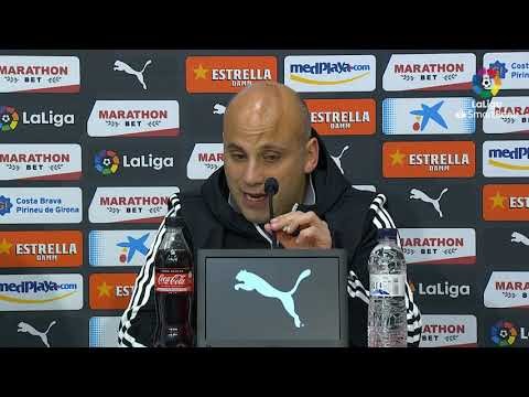 Rueda de prensa de Javier Rozada tras el Girona FC vs Real Oviedo (1-1)