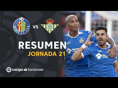 Resumen de Getafe CF vs Real Betis (1-0)