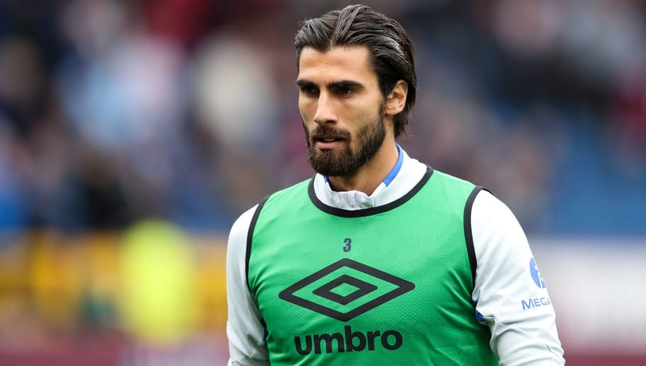 André Gomes Returns to Everton Training Following Horrific Ankle Injury