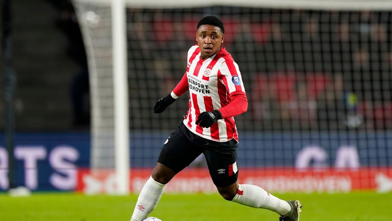Tottenham complete the signing of PSV Eindhoven forward Steven Bergwijn