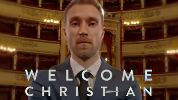 Inter Milan: Christian Eriksen's signing announced with a strange, dream-like video