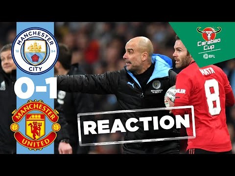 MAN  CITY GOING TO WEMBLEY | PEP REACTS TO REACHING FINAL