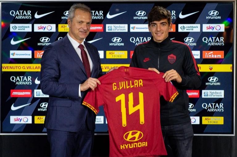 ROMA COMPLETE SIGNING OF GONZALO VILLAR