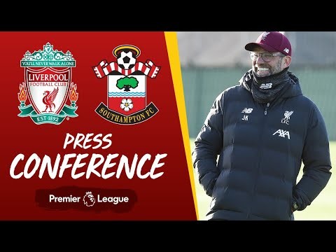 Jürgen Klopp's pre-match press conference | Southampton