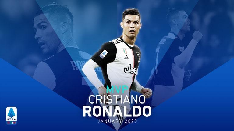 CRISTIANO RONALDO MVP FOR JANUARY