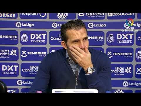 Rueda de prensa de  Rubén Baraja tras el CD Tenerife vs Real Sporting (2-1)