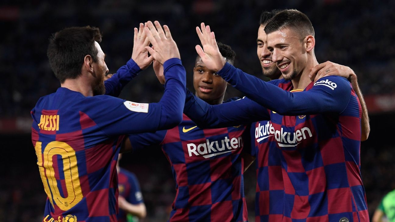 Barcelona players restrict access for documentary - sources