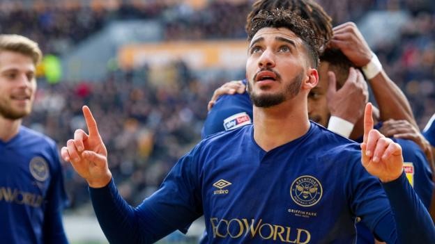 Hull City 1-5 Brentford: Said Benrahma scores hat-trick as Bees win