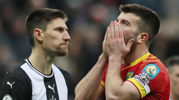 Newcastle 0-0 Norwich: Canaries further adrift of Premier League safety
