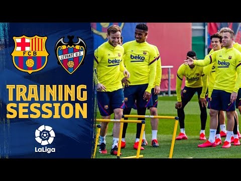 Good spirits in training ahead of Levante clash ?