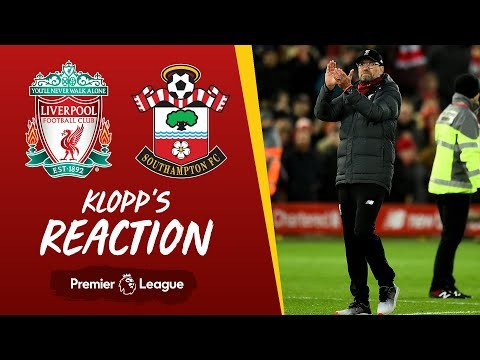 Klopp's Reaction: We played calmer in the second half, used Fabinho better | Liverpool v Southampton