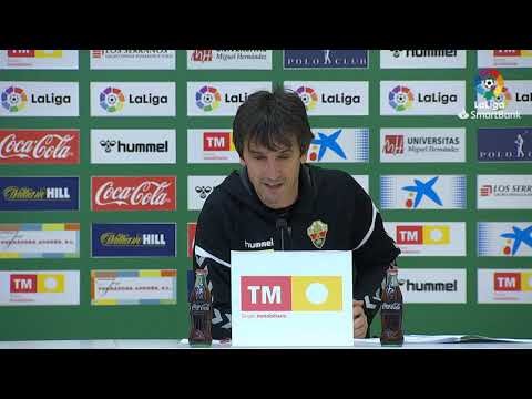 Rueda de prensa de  Pacheta tras el Elche CF vs Málaga CF (2-0)