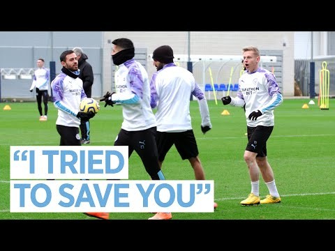 MAN CITY TRAINING | Pre Spurs v City