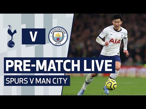 PRE-MATCH LIVE | SPURS V MAN CITY