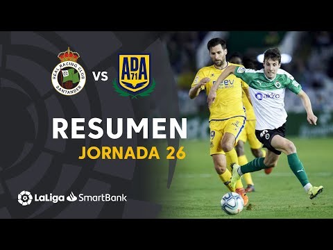 Resumen de Real Racing Club vs AD Alcorcón (1-1)