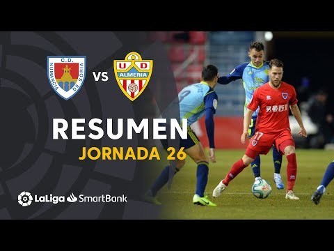 Resumen de CD Numancia vs UD Almería (1-1)