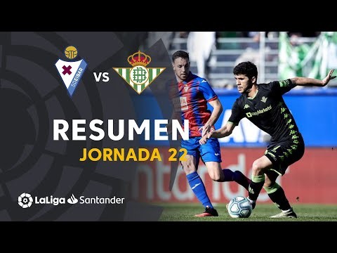 Resumen de SD Eibar vs Real Betis (1-1)