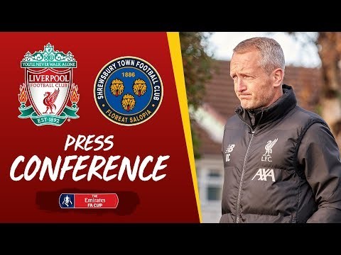 Liverpool's pre-FA Cup press conference | Shrewsbury