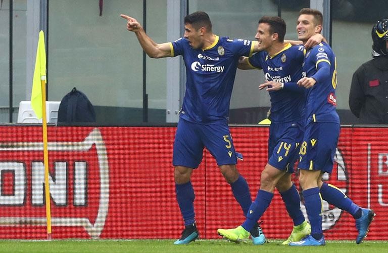 HELLAS VERONA: AHEAD OF LAZIO'S GAME