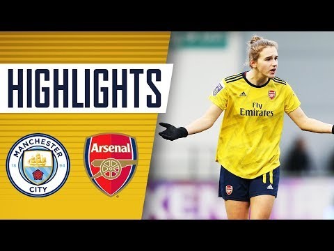 HIGHLIGHTS | Manchester City 2-1 Arsenal | Women's Super League