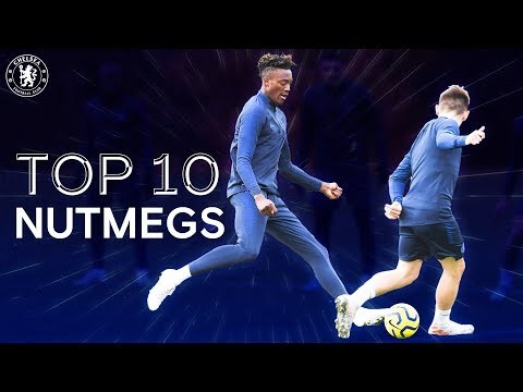 Top 10 Classic Nutmegs From Chelsea Training ?| Chelsea Tops