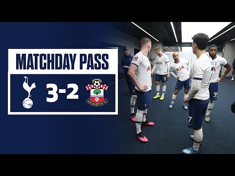 MATCHDAY PASS | TUNNEL CAM | SPURS 3-2 SOUTHAMPTON